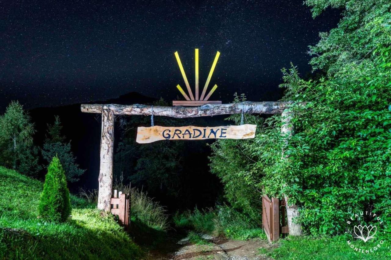 Gradine - Katun kamp Villa Plav Bagian luar foto