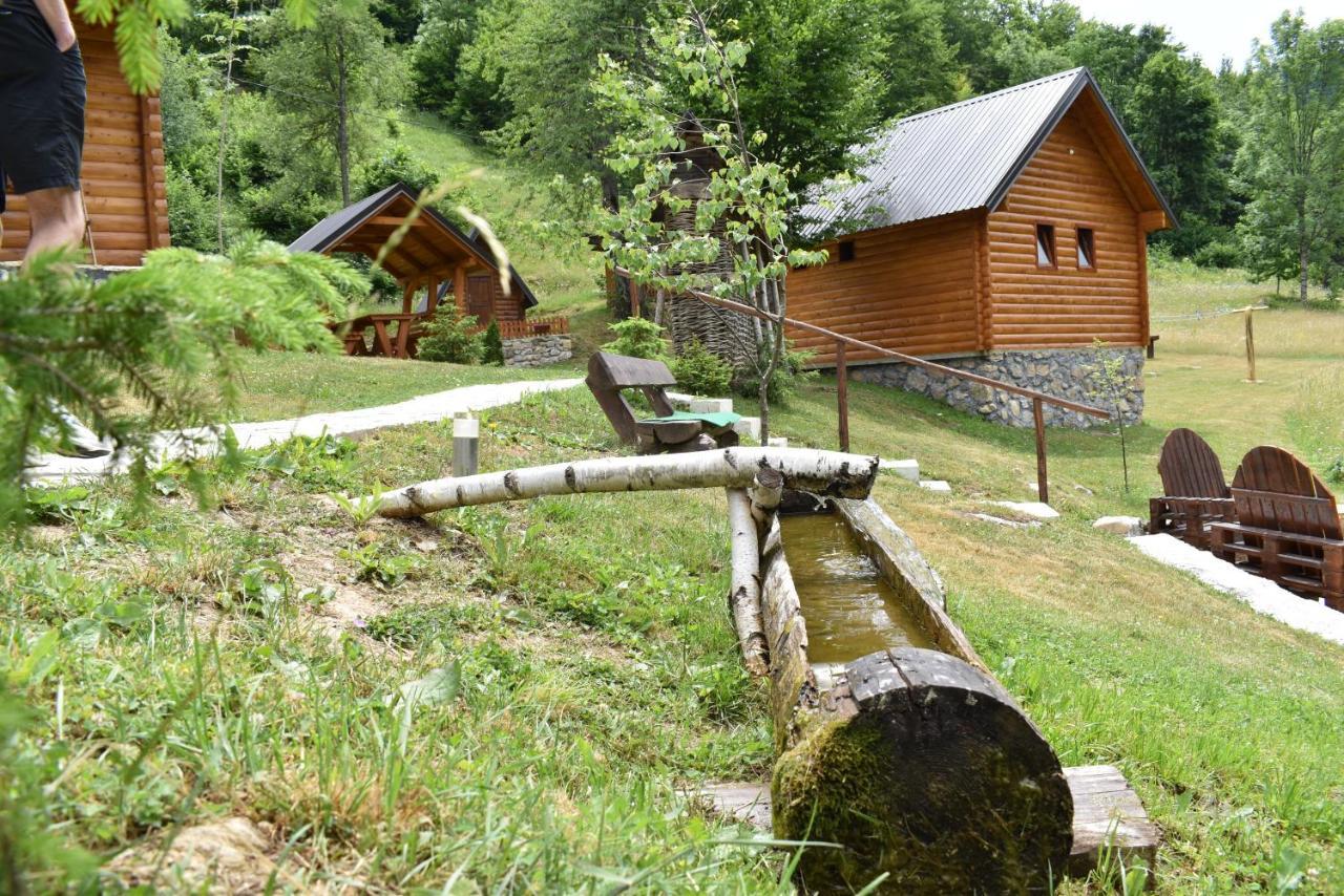 Gradine - Katun kamp Villa Plav Bagian luar foto